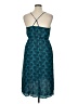 Daisy Fuentes 100% Polyester Paisley Teal Cocktail Dress Size XL - photo 2