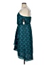Daisy Fuentes 100% Polyester Paisley Teal Cocktail Dress Size XL - photo 5