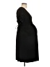 Duo Maternity Black Casual Dress Size L - photo 4