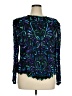 Lawrence Kazar Blue Long Sleeve Blouse Size XL (estimated) - photo 1