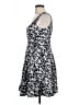Bailey 44 100% Polyester Floral Blue Casual Dress Size 10 - photo 5