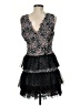 BCBGMAXAZRIA 100% Polyester Black Cocktail Dress Size 6 - photo 2