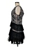 BCBGMAXAZRIA 100% Polyester Black Cocktail Dress Size 6 - photo 5
