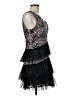 BCBGMAXAZRIA 100% Polyester Black Cocktail Dress Size 6 - photo 4