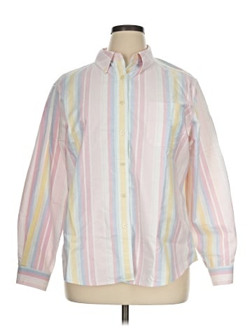 L.L.Bean Long Sleeve Button-Down Shirt (view 1)