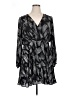 Express 100% Polyester Black Casual Dress Size XL - photo 1