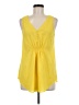 Daniel Rainn Yellow Sleeveless Blouse Size M - photo 1