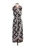 Mud Pie Print Black Casual Dress Size S - photo 1