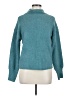 Marled Solid Teal Pullover Sweater Size M - photo 1