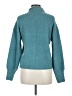 Marled Solid Teal Pullover Sweater Size M - photo 2