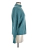 Marled Solid Teal Pullover Sweater Size M - photo 4