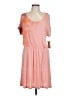 Mudd 100% Rayon Pink Casual Dress Size L - photo 1