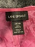 Lane Bryant 100% Polyester Pink 3/4 Sleeve Blouse Size 26 - 28 Plus - photo 7