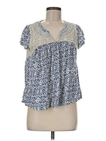 Akemi + Kin Short Sleeve Blouse (view 1)