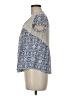 Akemi + Kin 100% Cotton Blue Short Sleeve Blouse Size M - photo 5