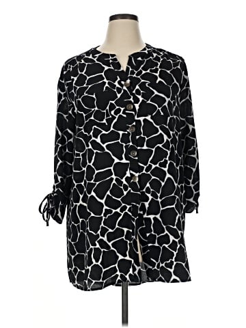 New Directions 3/4 Sleeve Blouse (view 1)