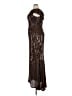 Eliza J 100% Polyester Metallic Brown Cocktail Dress Size 14 - photo 5