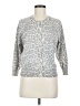 Banana Republic Animal Print Silver Cardigan Size M (estimated) - photo 1