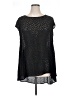 Eileen Fisher Black Short Sleeve Blouse Size 1X - photo 1