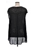Eileen Fisher Black Short Sleeve Blouse Size 1X - photo 2