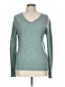 Ainsley 100% Cashmere Teal Cashmere Pullover Sweater Size L - photo 1