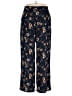 Xhilaration 100% Polyester Paisley Blue Casual Pants Size L - photo 1