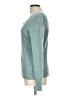 Ainsley 100% Cashmere Teal Cashmere Pullover Sweater Size L - photo 5