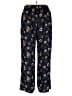 Xhilaration 100% Polyester Paisley Blue Casual Pants Size L - photo 2
