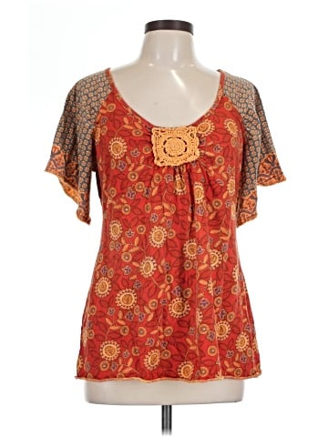 One World Short Sleeve Blouse (view 1)