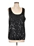 C. Wonder 100% Polyester Black Sleeveless Blouse Size L - photo 1