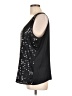 C. Wonder 100% Polyester Black Sleeveless Blouse Size L - photo 5