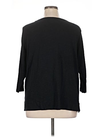 KIRKLAND Signature 3/4 Sleeve T-Shirt (view 2)