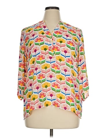 Downeast 3/4 Sleeve Blouse (view 1)