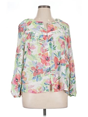 Zac & Rachel 3/4 Sleeve Blouse (view 1)
