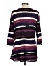 NY Collection Purple 3/4 Sleeve Blouse Size L - photo 2