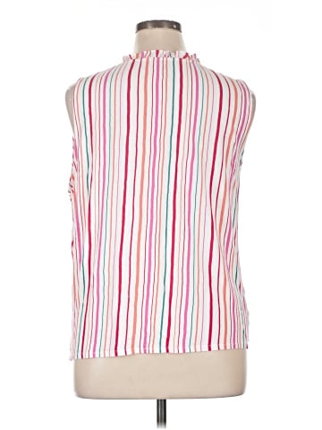 Ann Taylor LOFT Outlet Sleeveless Button-Down Shirt (view 2)