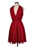 Boston Proper Solid Red Cocktail Dress Size 8 - photo 1