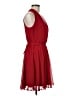 Boston Proper Solid Red Cocktail Dress Size 8 - photo 4
