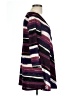 NY Collection Purple 3/4 Sleeve Blouse Size L - photo 4