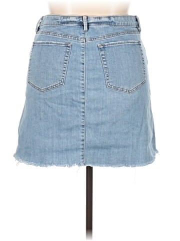 a.n.a. A New Approach Denim Skirt (view 2)