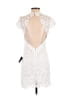 Lulus 100% Polyester White Cocktail Dress Size S - photo 2
