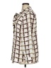 Talbots 100% Polyester Tweed Ivory Long Sleeve Blouse Size XL - photo 5