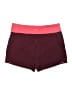 Active by Old Navy Color Block Burgundy Athletic Shorts Size L - photo 2
