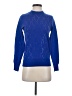 NANETTE Nanette Lepore Blue Long Sleeve Turtleneck Size S - photo 1