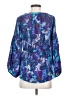 Rebecca Taylor Blue 3/4 Sleeve Blouse Size 4 - photo 2