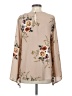 Entro Tan Long Sleeve Blouse Size S - photo 2