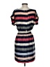 BCBGeneration 100% Polyester Stripes Blue Casual Dress Size S - photo 2