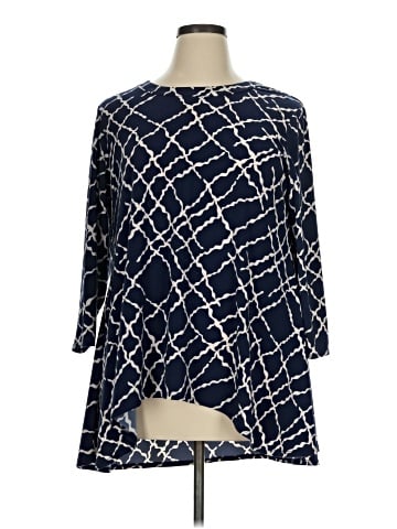 Anne Klein 3/4 Sleeve Top (view 1)