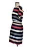BCBGeneration 100% Polyester Stripes Blue Casual Dress Size S - photo 5