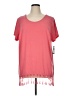 Alyx Pink Short Sleeve Top Size 1X - photo 1
